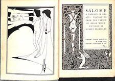 「サロメ」英語初版本1894年　オーブリ—・ビアズリー