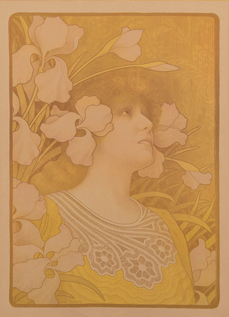 ポール・ベルトン「サラ・ベルナール」1901年